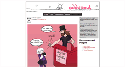 Desktop Screenshot of oddunout.com